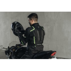 KURTKA TEKSTYLNA REBELHORN HIKER III BLACK/FLO YELLOW 