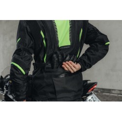 KURTKA TEKSTYLNA REBELHORN HIKER III BLACK/FLO YELLOW 