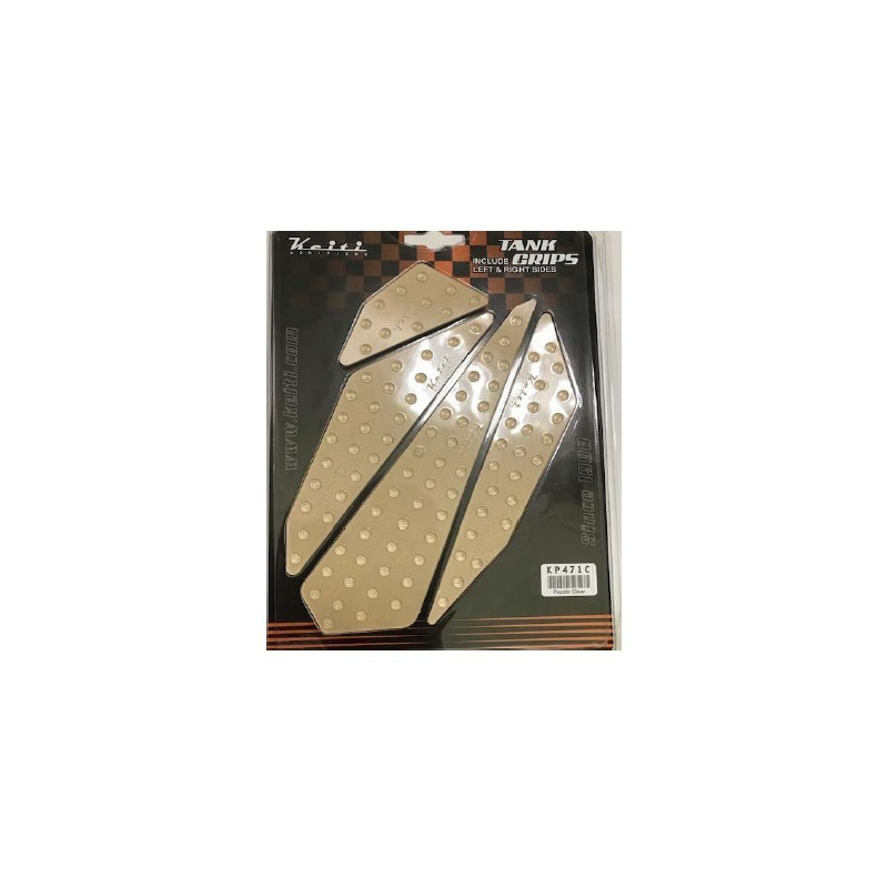 TANK PAD/TANK GRIPS KEITI PAZZLE CLEAR