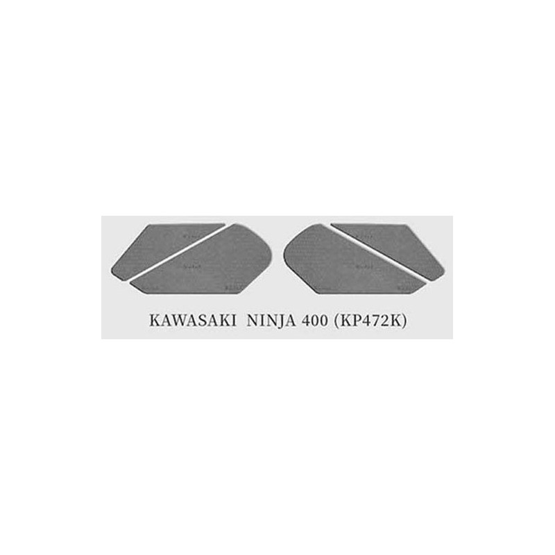 TANK PAD/TANK GRIPS KEITI KAWASAKI NINJA 400 BLACK