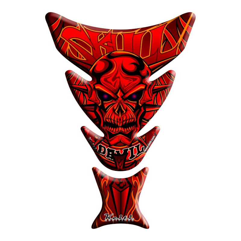 TANK PAD KEITI MASK RED