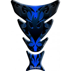 TANK PAD KEITI BLUE FLAME