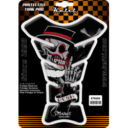 TANK PAD KEITI SKULL RED