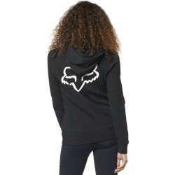 BLUZA FOX LADY Z KAPTUREM LAPPED BLACK  ENDURO CROSS