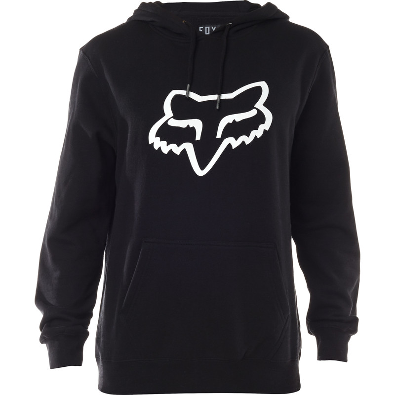 BLUZA FOX Z KAPTUREM LEGACY FOX HEAD BLACK  ENDURO CROSS