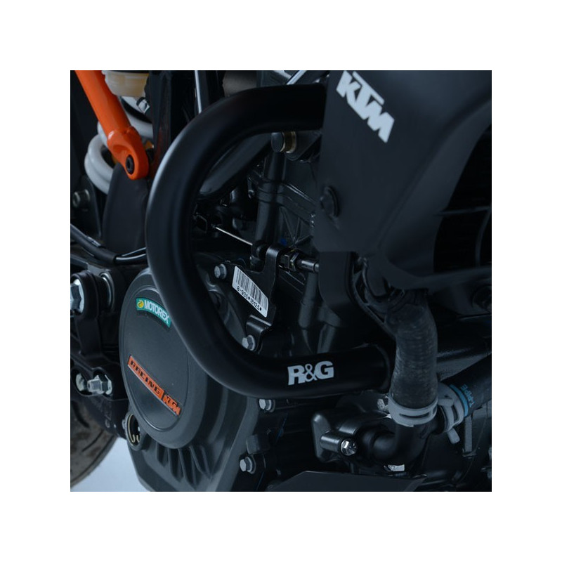 CRASHBAR/GMOL RG RACING KTM 125 DUKE 17-/200 DUKE 17- BLACK