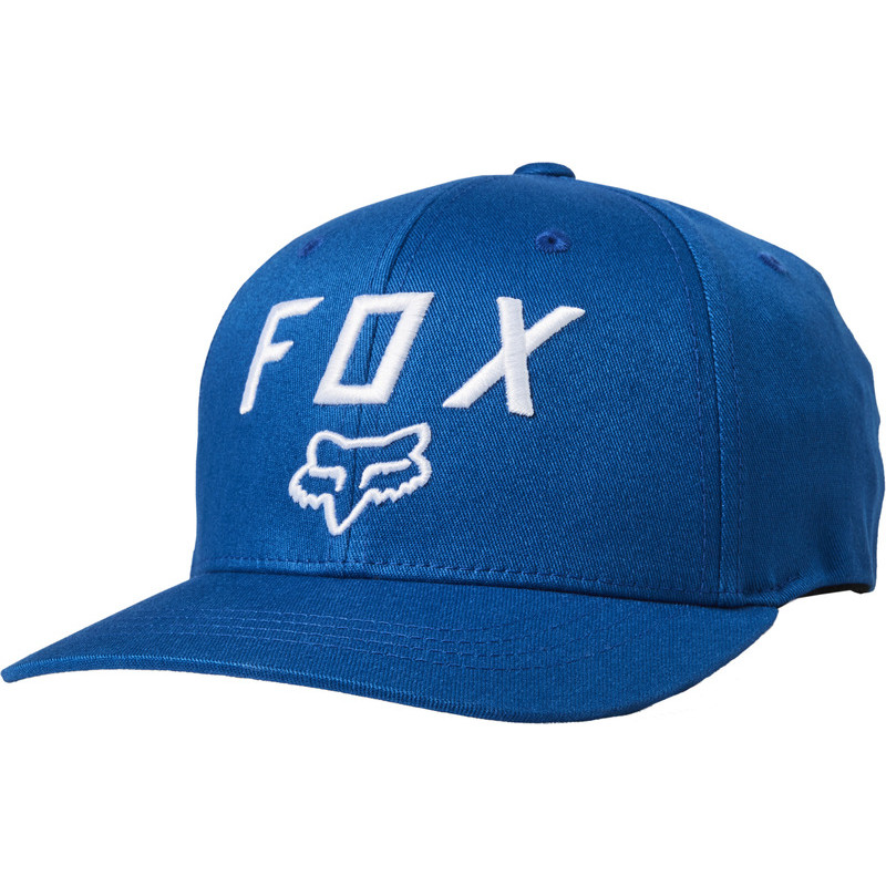 CZAPKA Z DASZKIEM FOX LEGACY MOTH 110 SNAPBACK ROYAL BLUE  ENDURO CROSS