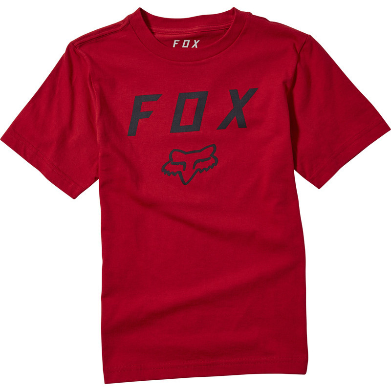 T-SHIRT FOX JUNIOR LEGACY MOTH CHILI  ENDURO CROSS