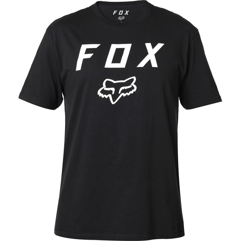 T-SHIRT FOX LEGACY MOTH BLACK  ENDURO CROSS