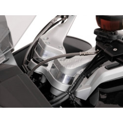 ZESTAW PODWYŻSZAJĄCY KIEROWNICĘ BMW R 1200 RT (05-), PODWYŻSZENIE 25MM, SW -MOTECH