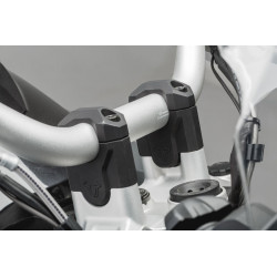 ZESTAW PODWYŻSZAJĄCY KIEROWNICĘ R1200GS LC/ADV/RALLYE/HP, R1250GS, PODWYŻSZENIE 40MM, BLACK, SW-MOTE