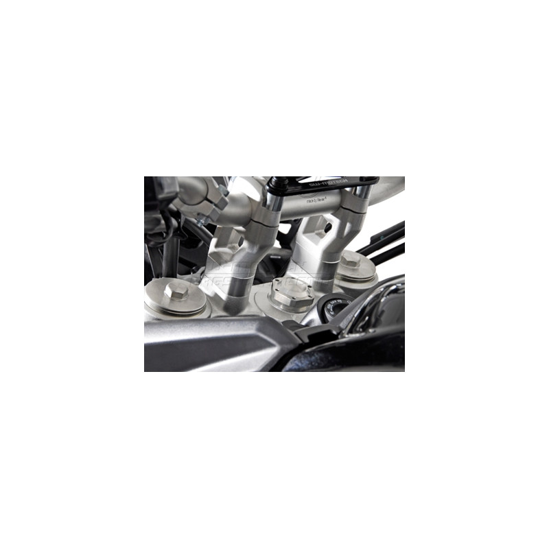 ZESTAW PODWYŻSZAJĄCY KIEROWNICĘ TRIUMPH TIGER 800XC (11-), PODWYŻSZENIE 20MM, SW-MOTECH