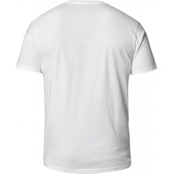 T-SHIRT FOX LIGHTSPEED MOTH PREM OPTICAL WHITE  ENDURO CROSS