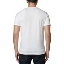 T-SHIRT FOX LIGHTSPEED MOTH PREM OPTICAL WHITE  ENDURO CROSS