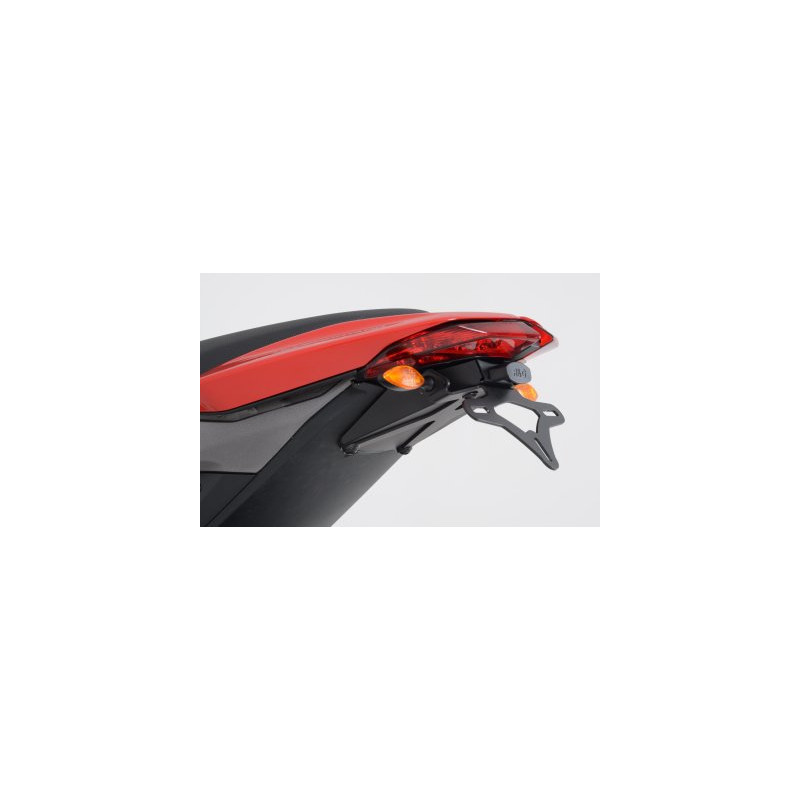 MOCOWANIE TABLICY REJESTRACYJNEJ, DUCATI HYPERMOTARD 820 BLACK
