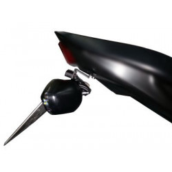 MOCOWANIE TABLICY REJESTRACYJNEJ, HONDA CB650F / CBR650F 14-, BLACK