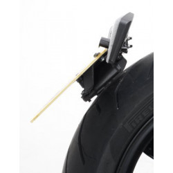 MOCOWANIE TABLICY REJESTRACYJNEJ, MV AGUSTA RIVALE 800, DRAGSTER 800, BLACK