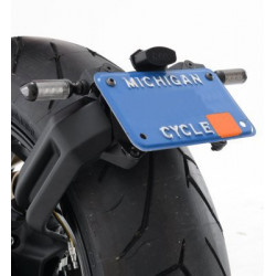 MOCOWANIE TABLICY REJESTRACYJNEJ, MV AGUSTA RIVALE 800, DRAGSTER 800, BLACK