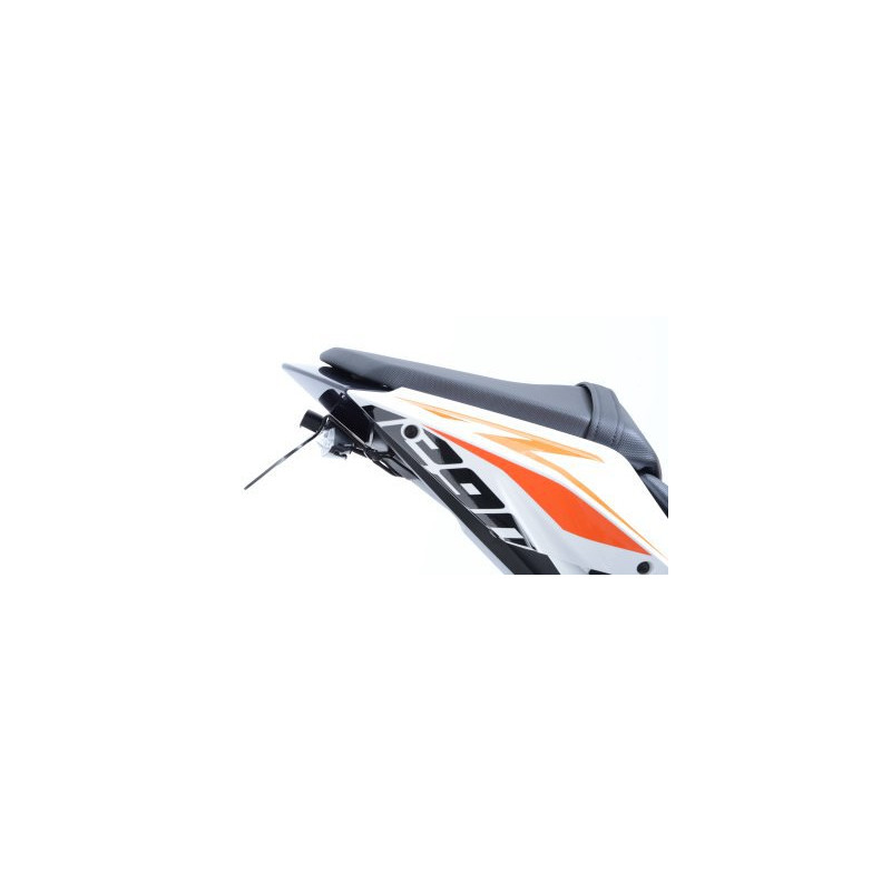 MOCOWANIE TABLICY REJESTRACYJNEJ, KTM 1290 SUPER DUKE, BLACK