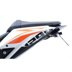 MOCOWANIE TABLICY REJESTRACYJNEJ, KTM 1290 SUPER DUKE, BLACK