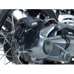 MOCOWANIE TABLICY REJESTRACYJNEJ, (Z SIEDZENIEM PASAŻERA I TYLNYM STELAŻEM), BMW R NINE T, BLACK