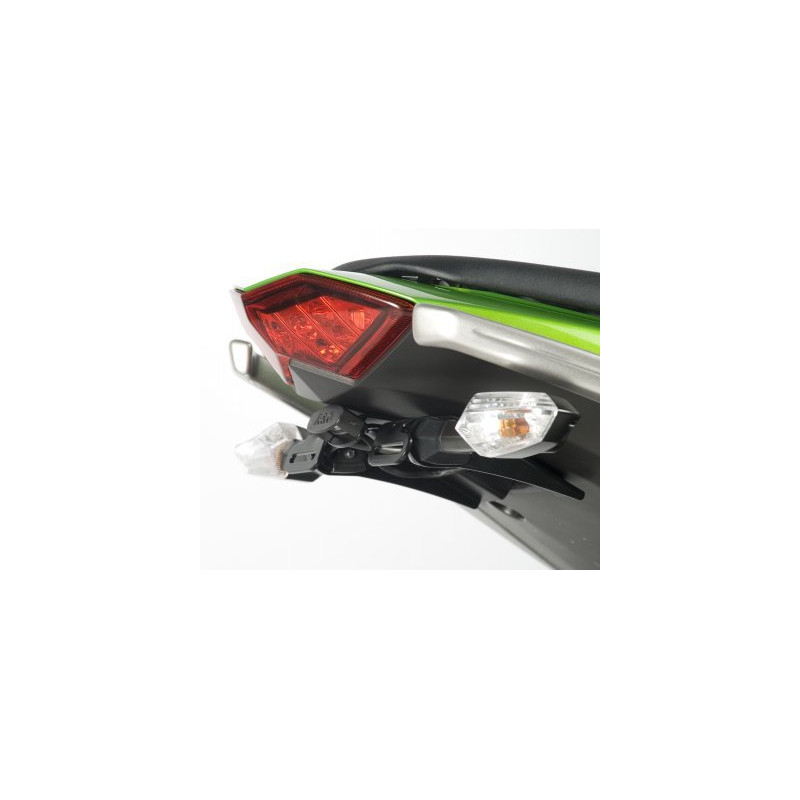 MOCOWANIE TABLICY REJESTRACYJNEJ, KAWASAKI Z1000SX (NIE DLA WERSJI TOURING), BLACK