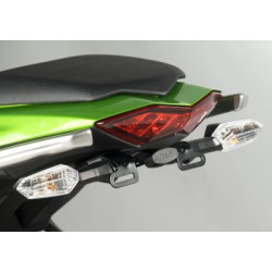 MOCOWANIE TABLICY REJESTRACYJNEJ, KAWASAKI Z1000SX (NIE DLA WERSJI TOURING), BLACK