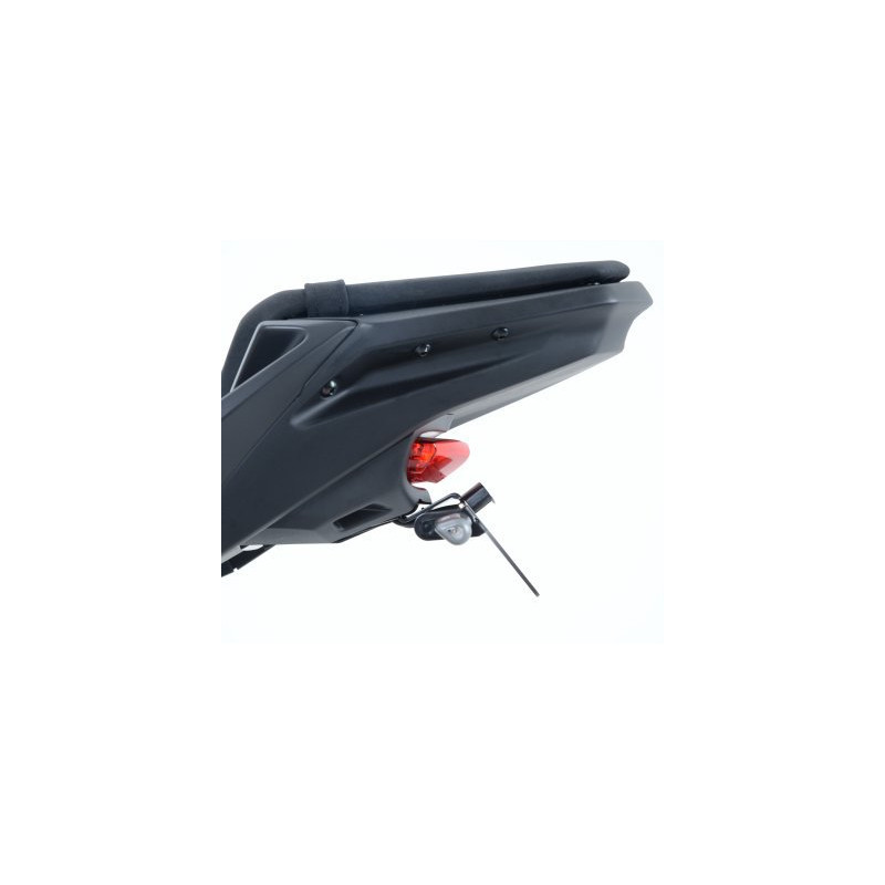 MOCOWANIE TABLICY REJESTRACYJNEJ, YAMAHA MT-125, BLACK
