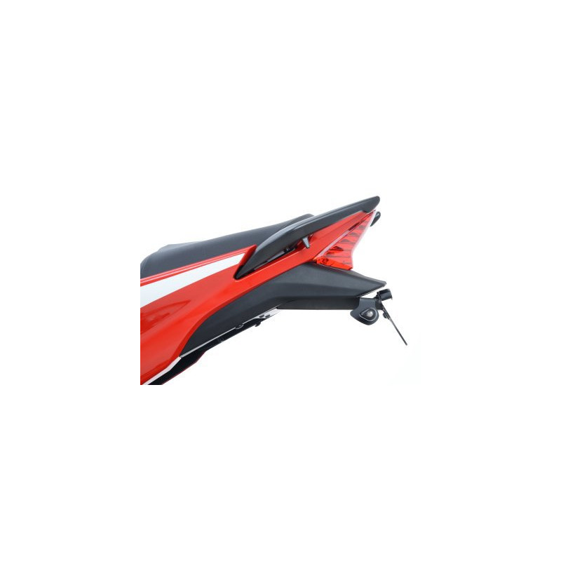 MOCOWANIE TABLICY REJESTRACYJNEJ, HONDA CBR300R, BLACK