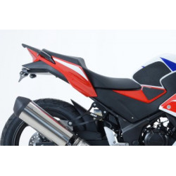 MOCOWANIE TABLICY REJESTRACYJNEJ, HONDA CBR300R, BLACK