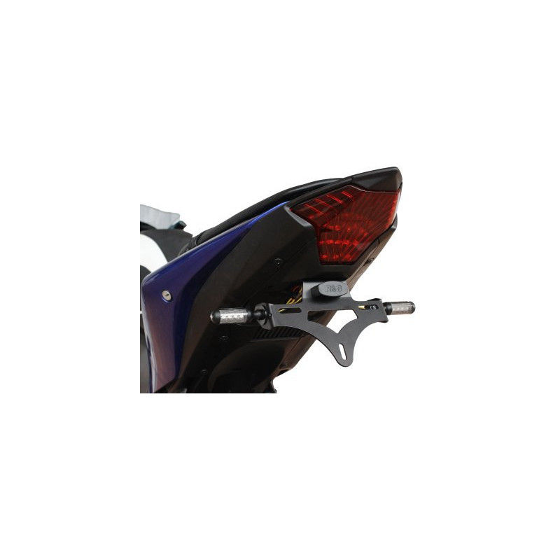 MOCOWANIE TABLICY REJESTRACYJNEJ, YAMAHA YZF-R25 / YZF-R3, BLACK