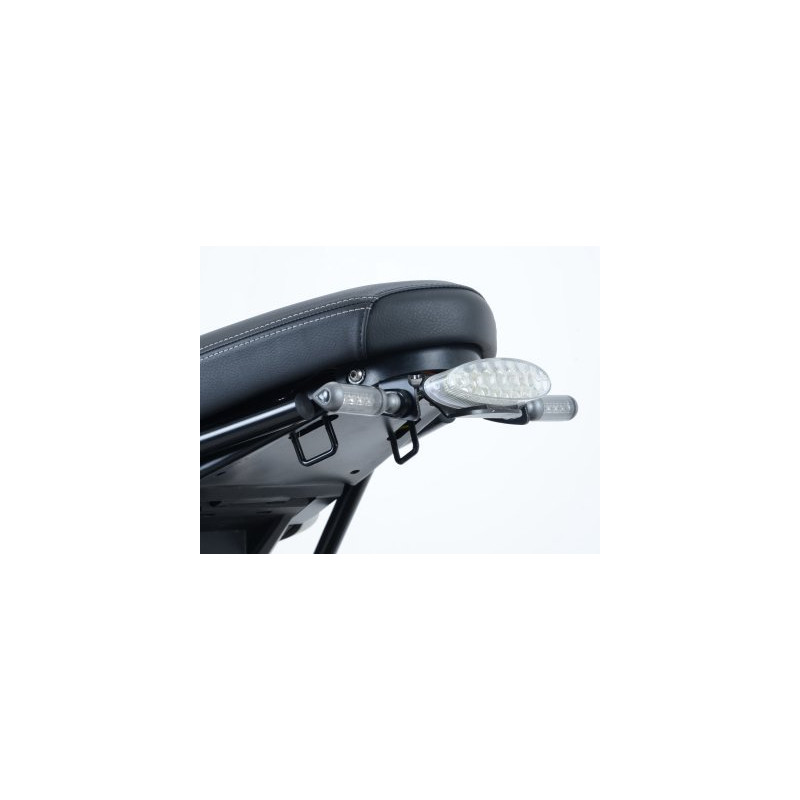 MOCOWANIE TABLICY REJESTRACYJNEJ, (Z SIEDZENIEM PASAŻERA I TYLNYM STELAŻEM), BMW R NINE T, BLACK