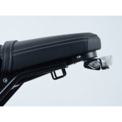 MOCOWANIE TABLICY REJESTRACYJNEJ, (Z SIEDZENIEM PASAŻERA I TYLNYM STELAŻEM), BMW R NINE T, BLACK