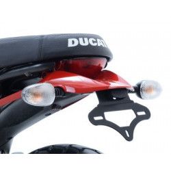 MOCOWANIE TABLICY REJESTRACYJNEJ, DUCATI SCRAMBLER, BLACK
