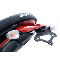 MOCOWANIE TABLICY REJESTRACYJNEJ, DUCATI SCRAMBLER, BLACK