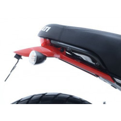 MOCOWANIE TABLICY REJESTRACYJNEJ, DUCATI SCRAMBLER, BLACK