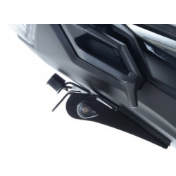 MOCOWANIE TABLICY REJESTRACYJNEJ, KAWASAKI 650 VERSYS 15-, BLACK