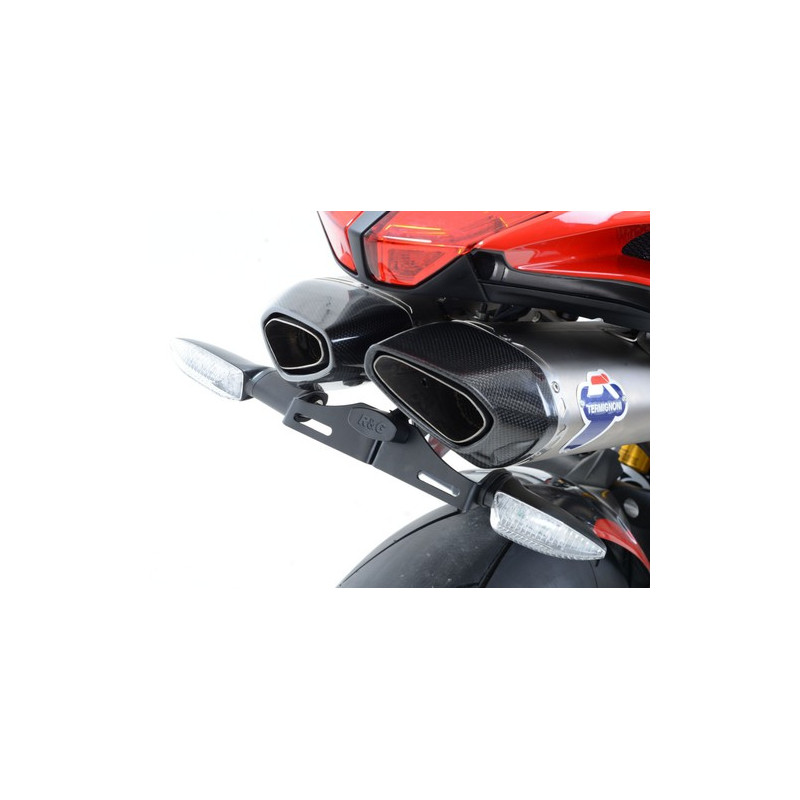 MOCOWANIE TABLICY REJESTRACYJNEJ, MV AGUSTA F4 1000R 10- / F4RR / F4RC, BLACK