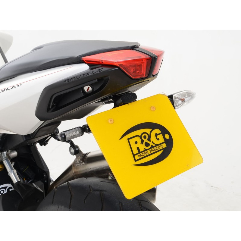 MOCOWANIE TABLICY REJESTRACYJNEJ, MV AGUSTA BRUTALE 1090 13-, BLACK