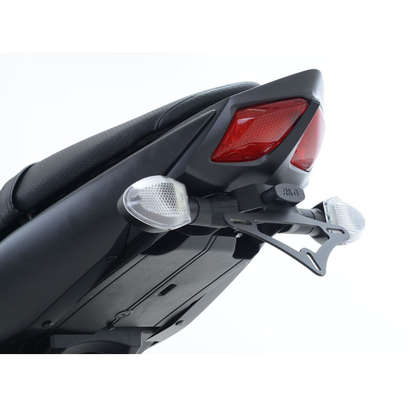 MOCOWANIE TABLICY REJESTRACYJNEJ, SUZUKI SV650 16-, BLACK