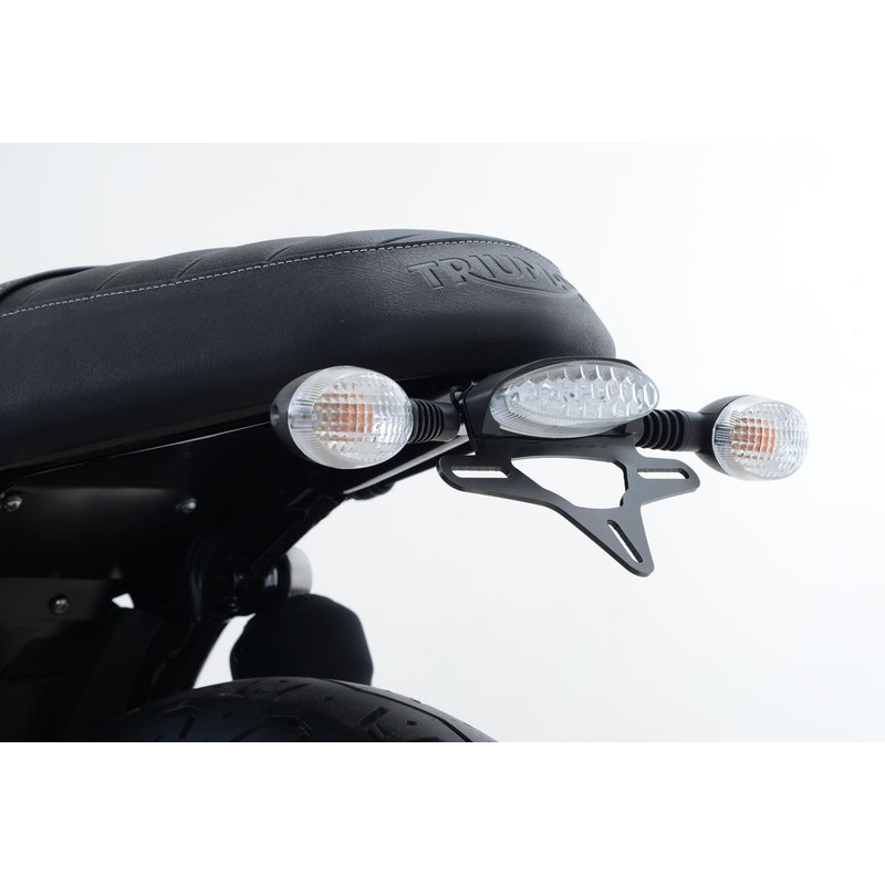 MOCOWANIE TABLICY REJESTRACYJNEJ, TRIUMPH STREET TWIN