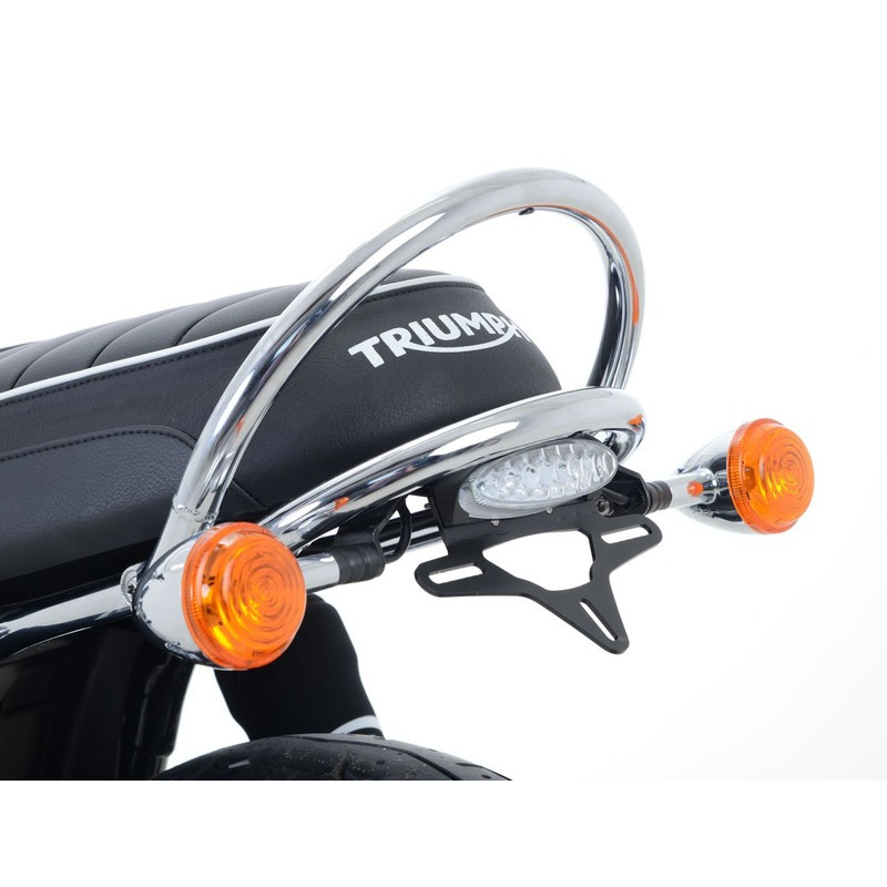 MOCOWANIE TABLICY REJESTRACYJNEJ, TRIUMPH T120 BONNEVILLE