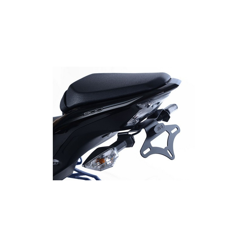 MOCOWANIE TABLICY REJESTRACYJNEJ, KAWASAKI Z900 (17-), BLACK