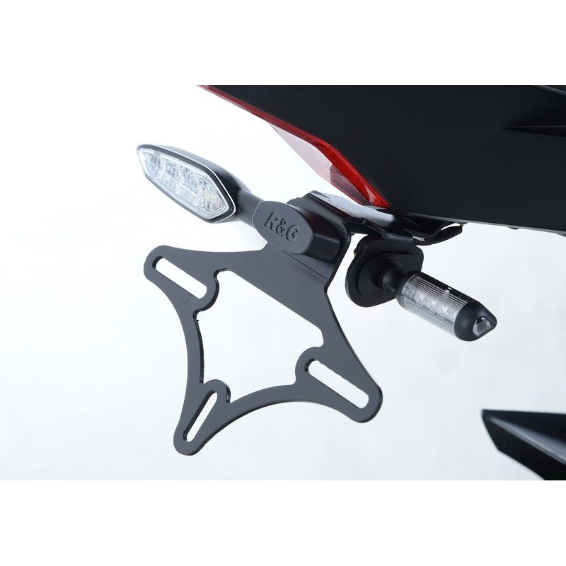 MOCOWANIE TABLICY REJESTRACYJNEJ, YAMAHA YZF-R6 (17-), BLACK