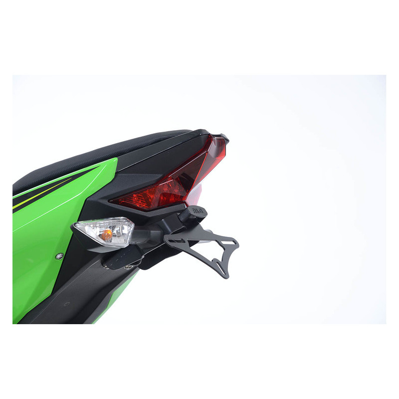 MOCOWANIE TABLICY REJESTRACYJNEJ, KAWASAKI NINJA 400 (18-), BLACK