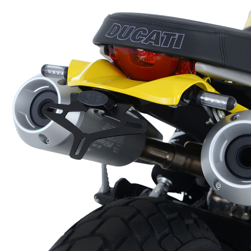 MOCOWANIE TABLICY REJESTRACYJNEJ, DUCATI SCRAMBLER 1100 (18-)