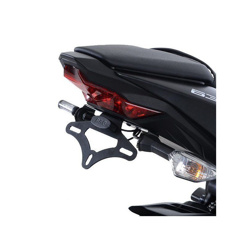 MOCOWANIE TABLICY REJESTRACYJNEJ, KAWASAKI ZX636 19-
