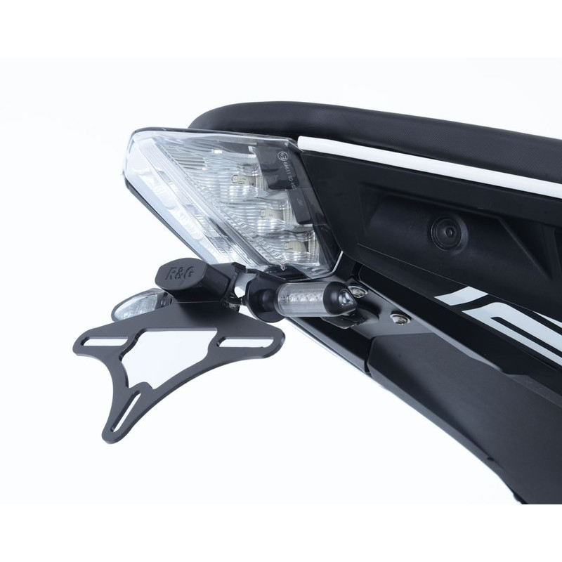 MOCOWANIE TABLICY REJESTRACYJNEJ, KTM 125/200/250/390 DUKE 17-, BLACK