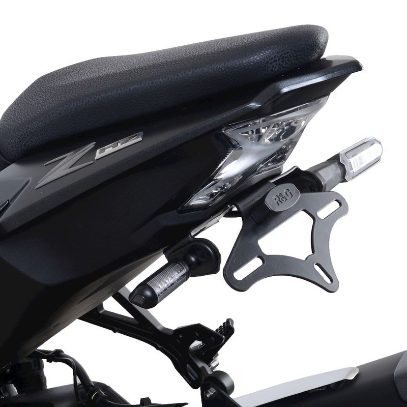 MOCOWANIE TABLICY REJESTRACYJNEJ, KAWASAKI Z H2 20- BLACK