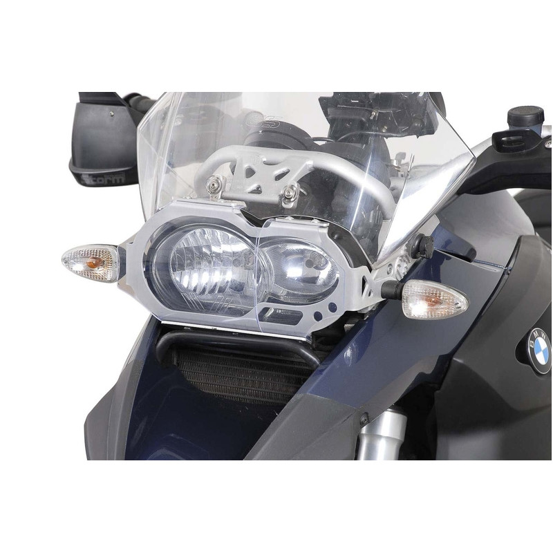 OSŁONA REFLEKTORA SW-MOTECH BMW R 1200 GS (04-07) SILVER